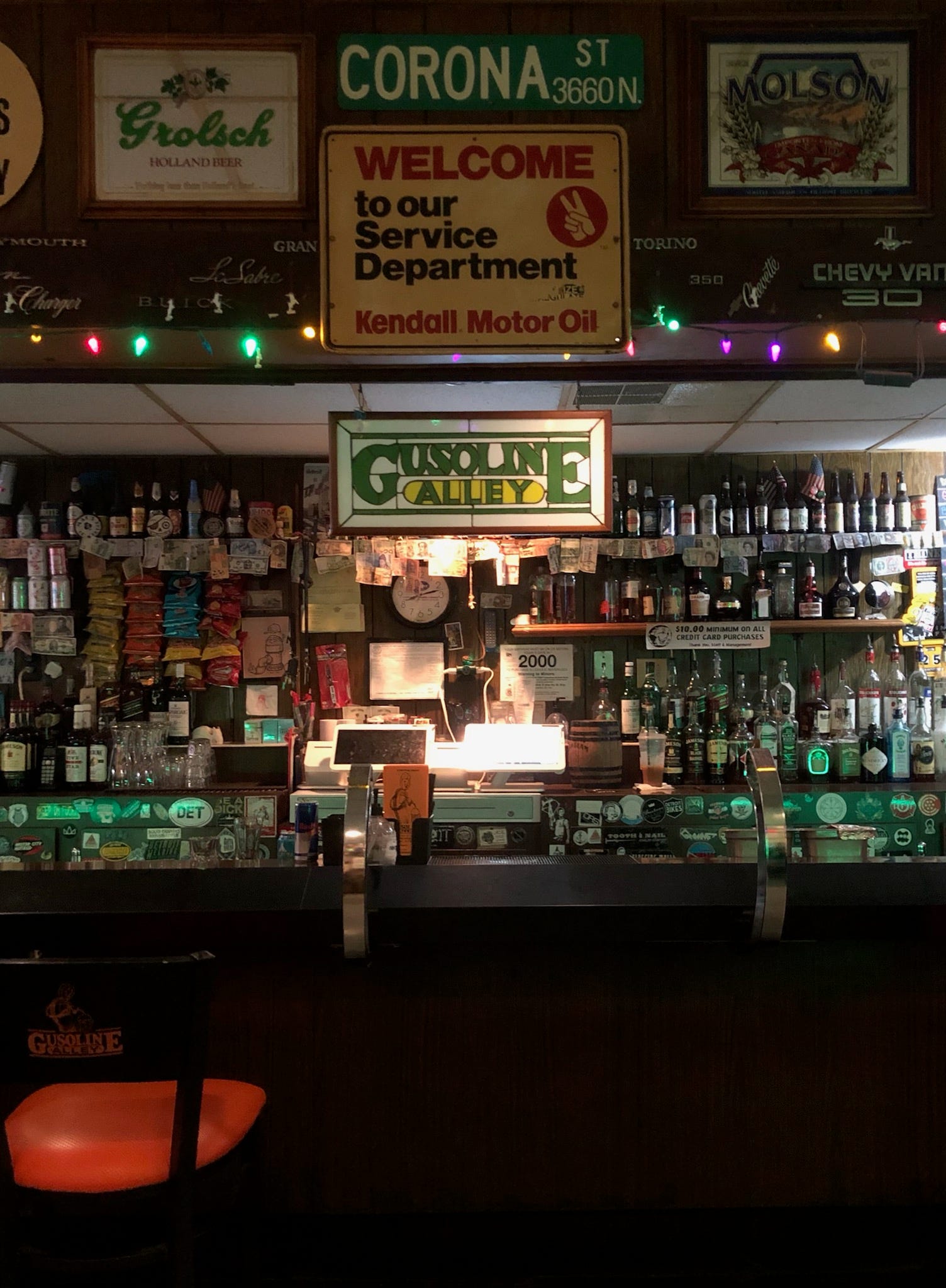 Cruise in to these Motor City bars and restaurants where car culture rules