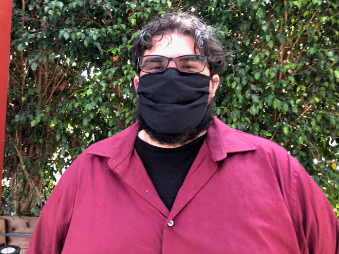 Steven Nuñez, 35, Monrovia, Buddhist minister: Supports mask and vaccine mandates.