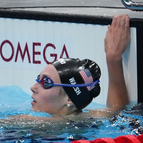 American Alex Walsh looks for her time after finis