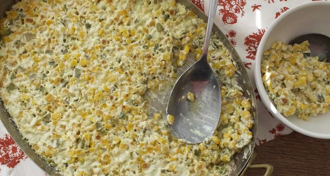 Hot corn casserole