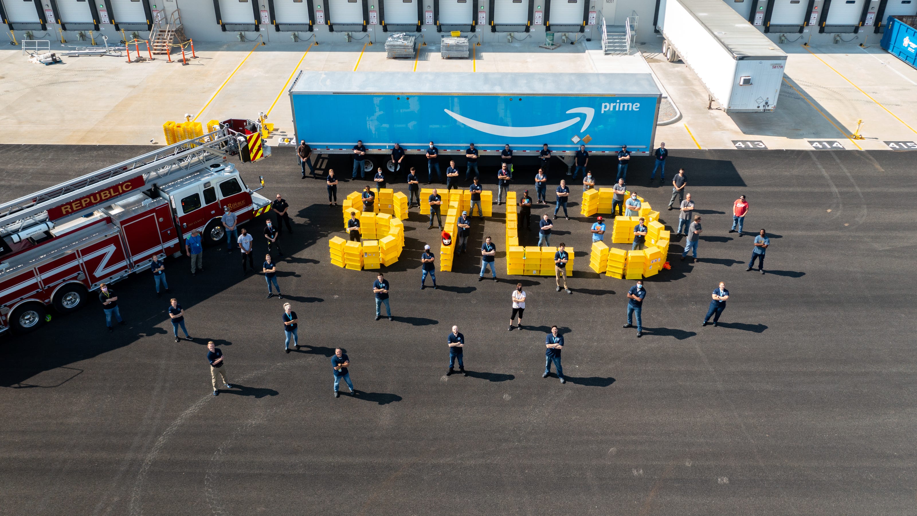 Amazon officially opens massive facility in Republic, Missouri