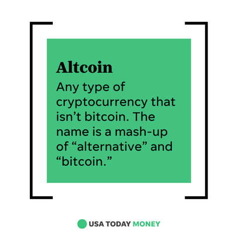 Altcoin: Any type of cryptocurrency that isn't bit