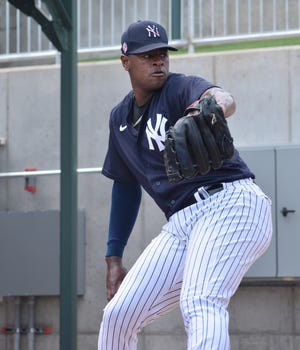 New York Yankees pitcher Luis Severino.