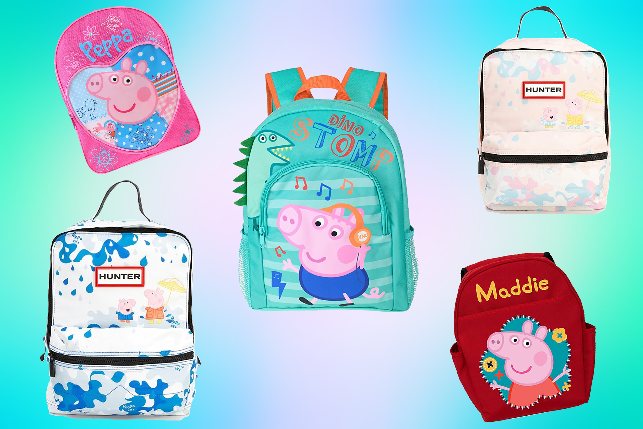 9 Peppa Pig kids backpacks for back to school