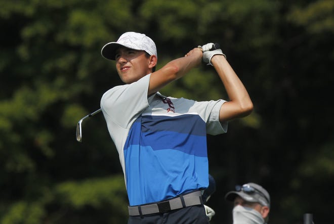 Senior Nash Linder is a key leader for Grove City after shooting a 76 in last season's Division I district tournament. He will be at the top of the Greyhounds' lineup with classmate Trent Ruffing.