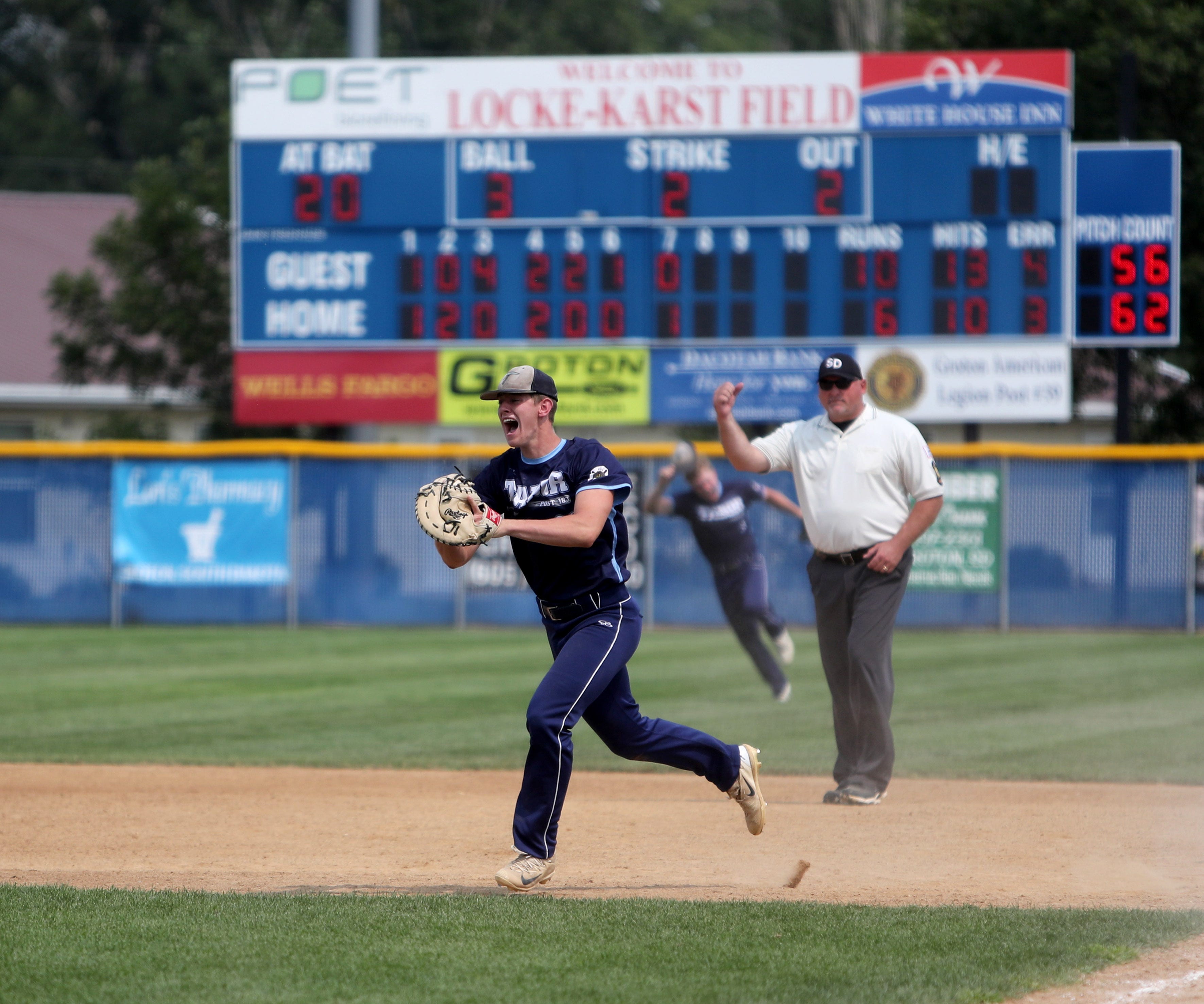 Northeastern South Dakota baseball teams to meet in Legion tournament