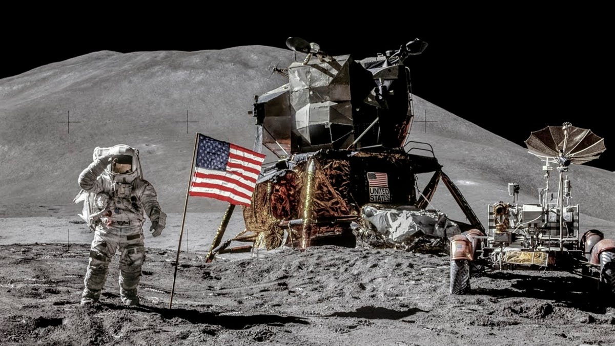 Le immagini rimasterizzate mostrano dettagli importanti alla luna