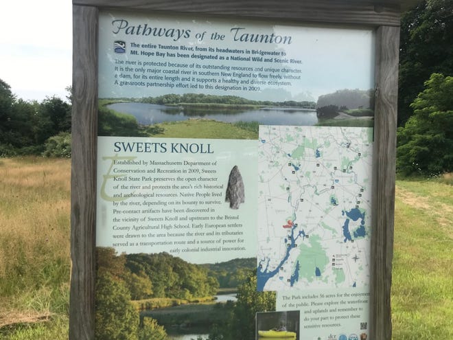 Dighton hopes to improve the five miles of nature trails now found in the city, connecting them with trails in Somerset to the south and Taunton to the north as part of what will be called the Taunton River Trail.  Some of the existing trails are in Sweets Knoll State Park.