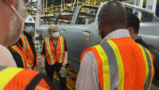 Energy Secretary and former Michigan Governor Jennifer Granholm will visit General Motors Co.'s Factory Zero Detroit-Hamtramck Assembly Plant on Thursday, August 5th.