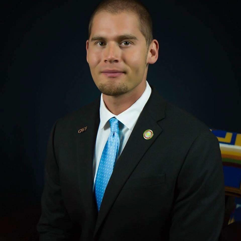 Jeremy Wilson, governmental affairs liaison for Principal Chief Richard G. Sneed of the Eastern Band of Cherokee Indians.