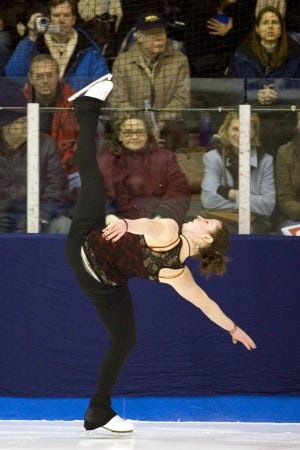 Stephanie Roth performs in The Garden State Skating Club's 4th Annual Holiday Show at the Wall Sports Arena in 2006