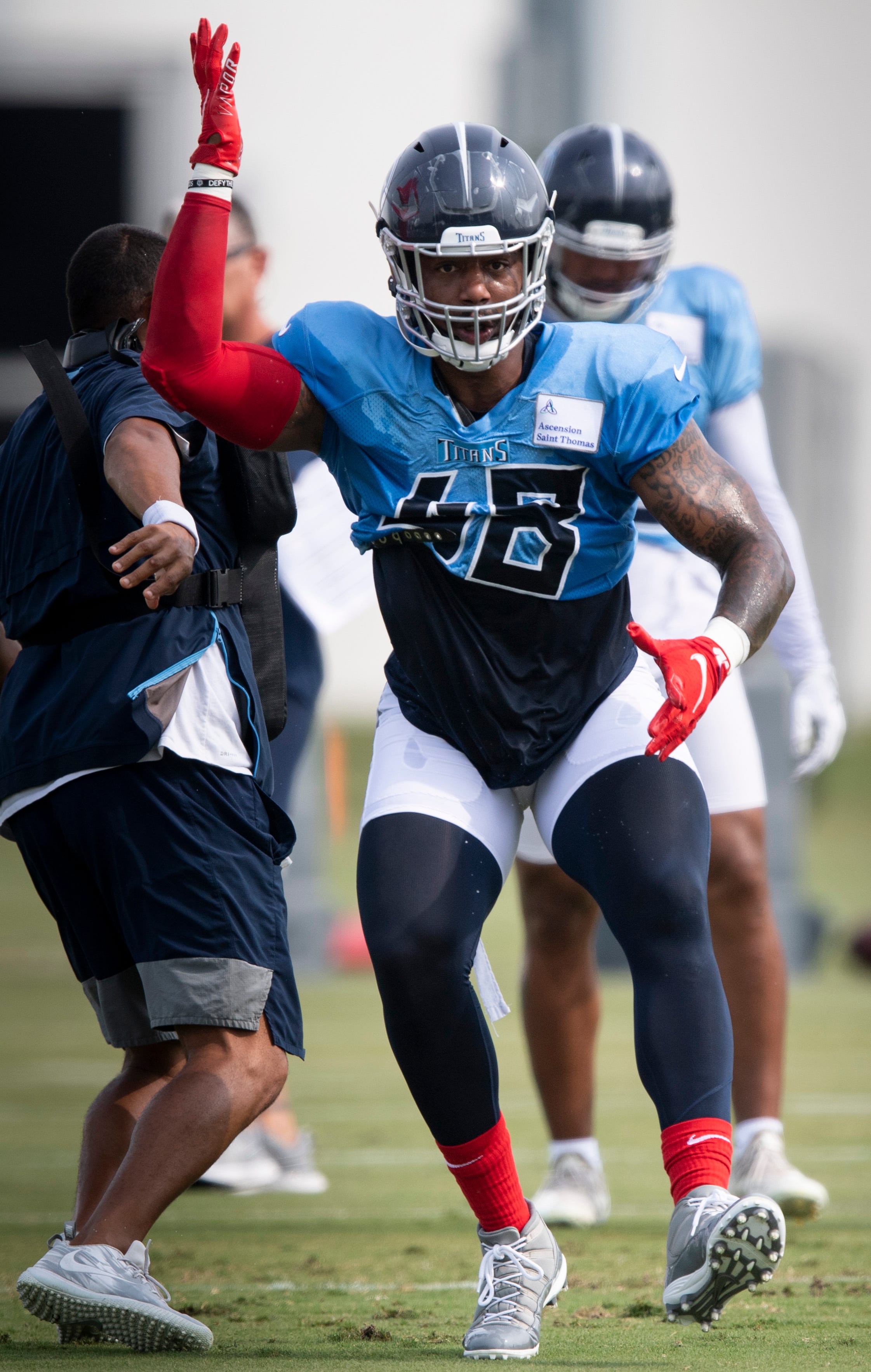 Titans Training Camp Observations Day 2: An Unexpected Skirmish & Simmons' Epic Stat! - c08yuje
