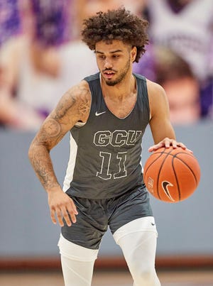 Former Glendale Apollo, Portland State and Arizona State guard Holland Woods has fit in well this summer at Grand Canyon. Photo courtesy of GCU Athletics.