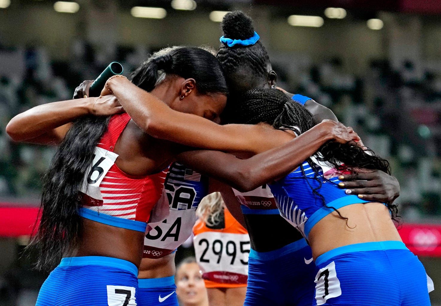 Allyson Felix wins record 11th Olympic medal as US takes 4x400 relay
