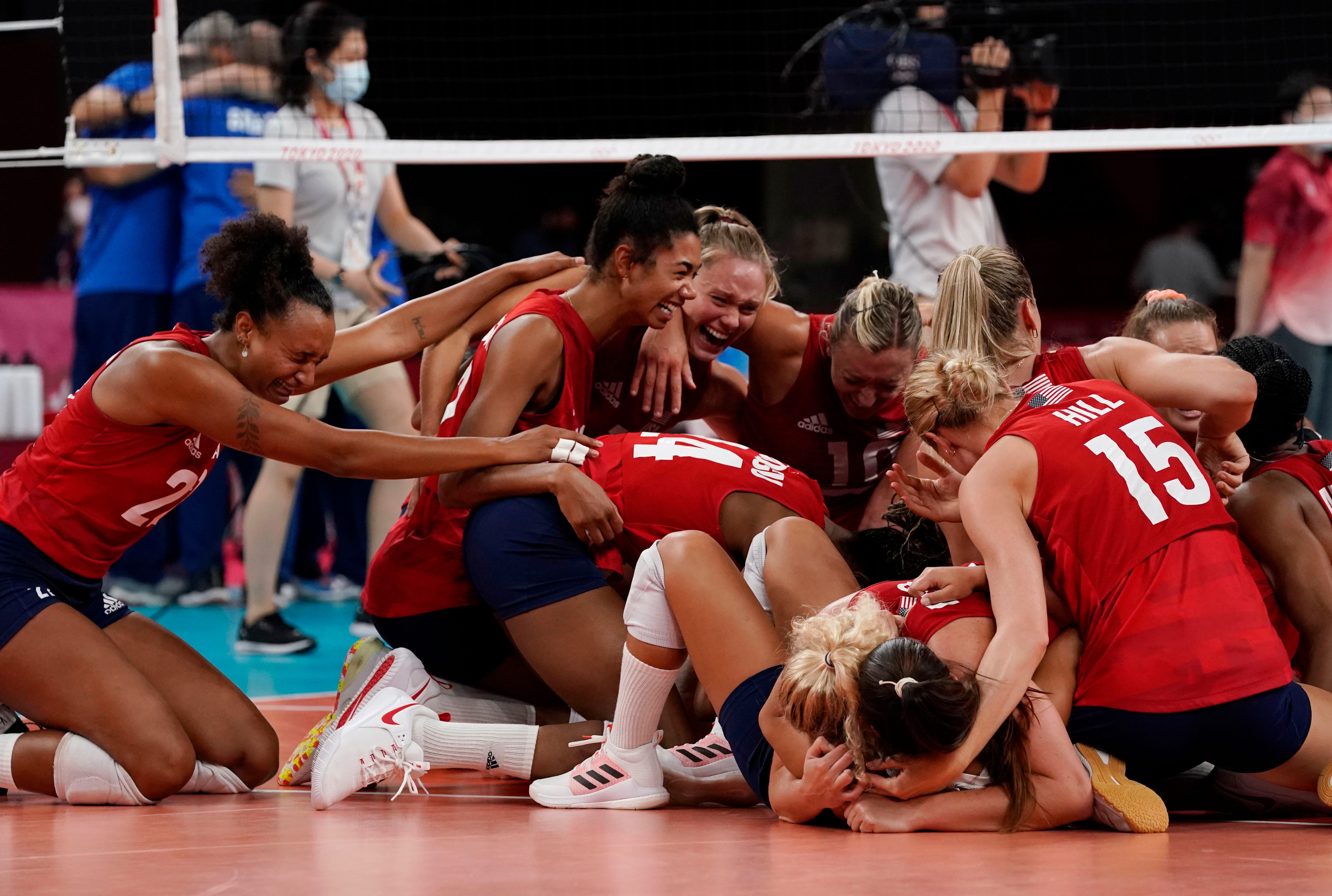 usa olympic volleyball shirts