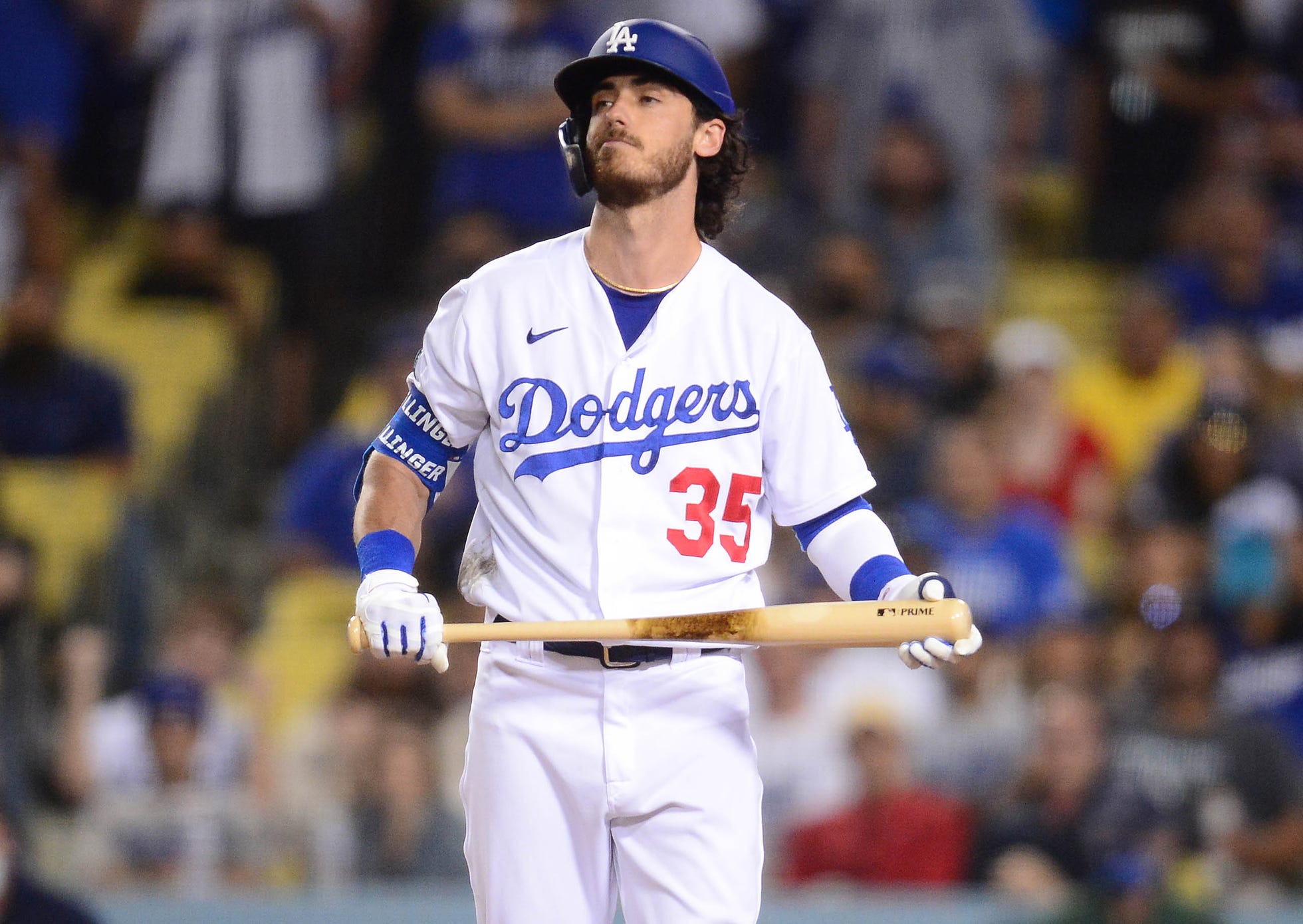 Former NL MVP Cody Bellinger struggling offensively with the Dodgers