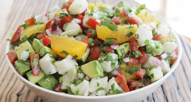 Yucatan-Style Ceviche with Avocado