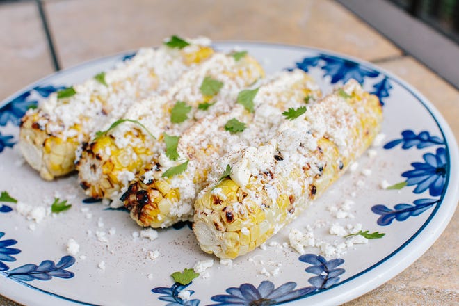 Grilled Mexican Street Corn