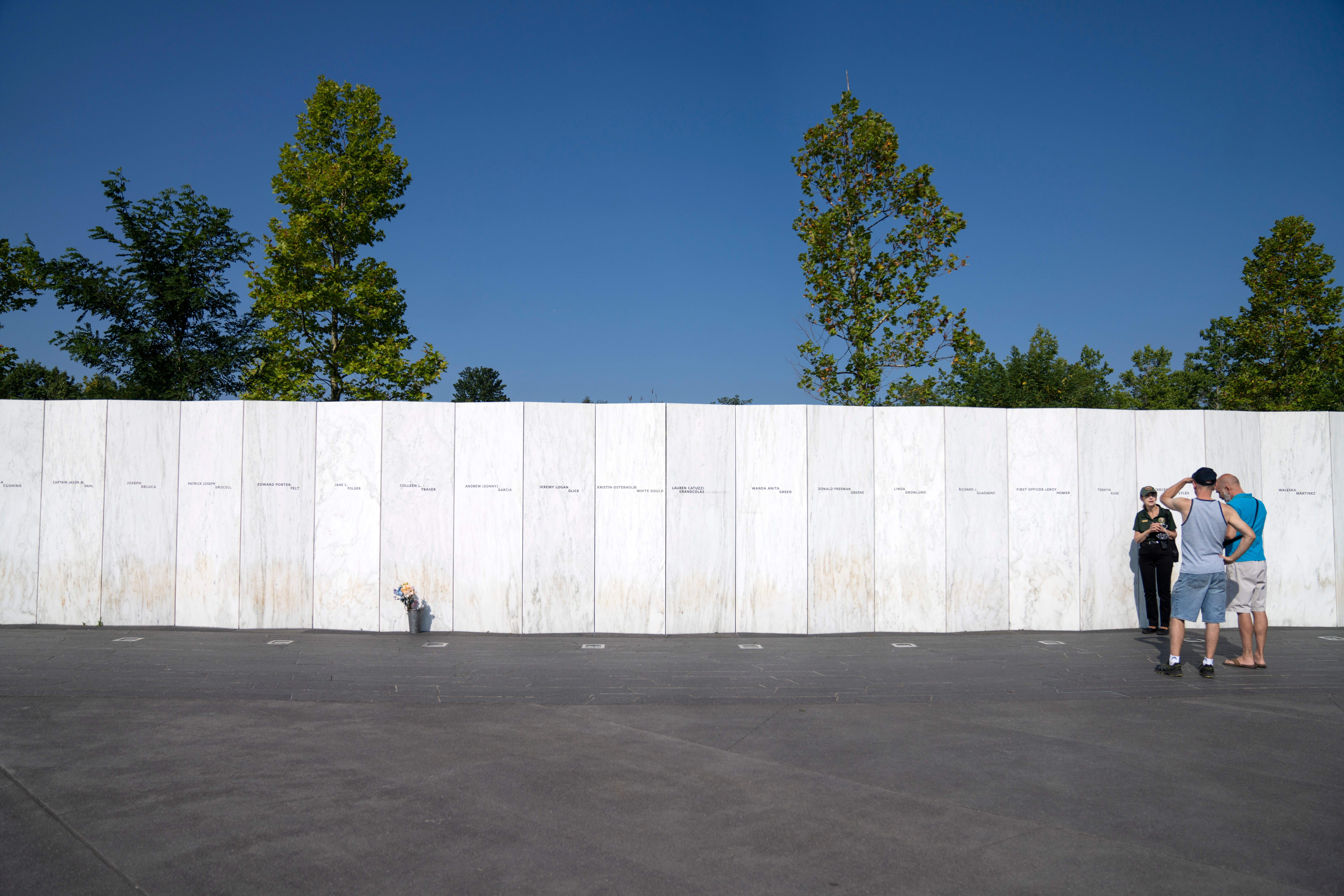 The Flight 93 National Memorial in Stoystown, Pennsylvania, on Thursday, August 5, 2021.