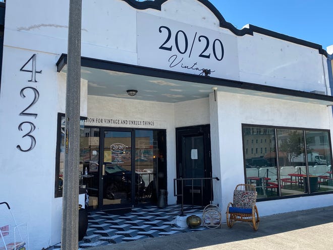 20/20 Vintage is an antique store at 423 Lomax St.