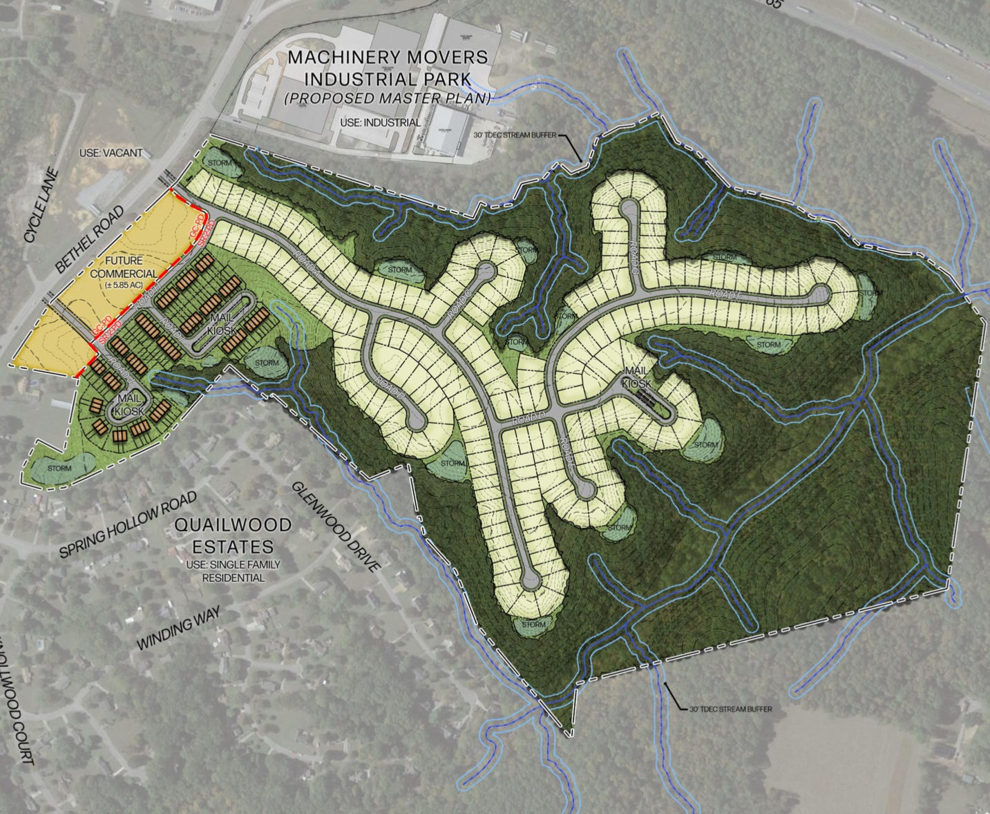 Cartwright Ranch Plat Map Bethel Ridge Is New Plan Seeking 292 Homes In Millersville