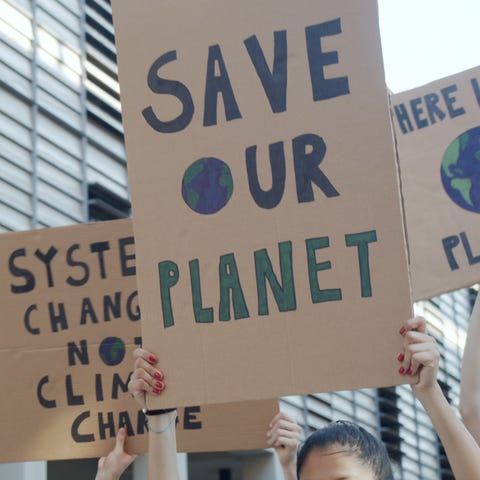 Climate change experts say the world is at a "code