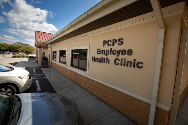 Polk County Public Schools Employee Health Clinic in Lakeland Fl. Friday March 12, 2021. ERNST PETERS/ THE LEDGER
