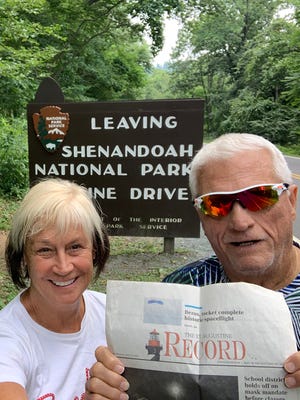 Jack and Nancy Westbrook took The Record to visit Shenandoah National Park and Blue Ridge Parkway.