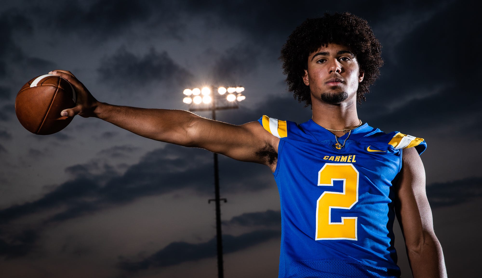 Indiana High school football: Carmel Solomon Williams speaks on faith