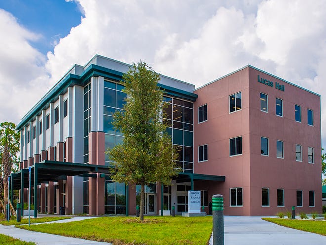 Lucas Hall, FGCU's new building for its entrepreneurial school.