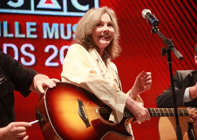 Nanci Griffith performs at the SESAC Nashville Music Awards  Monday, October 9,  2009  in Nashville, Tenn.