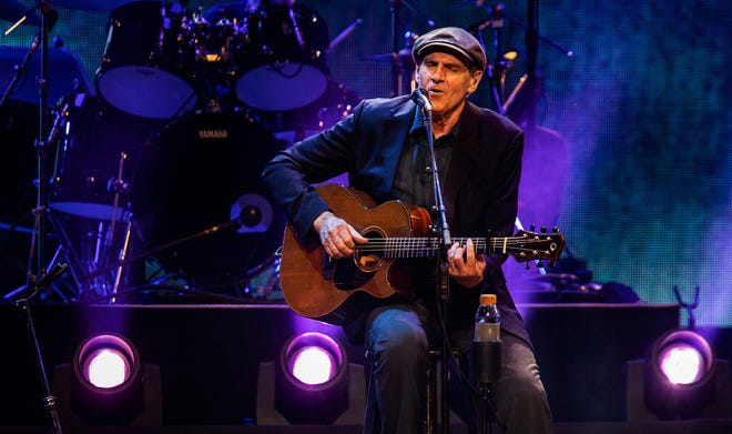 James Taylor & His All-Star Band performed at the KFC Yum Center on Friday. Aug. 13, 2021