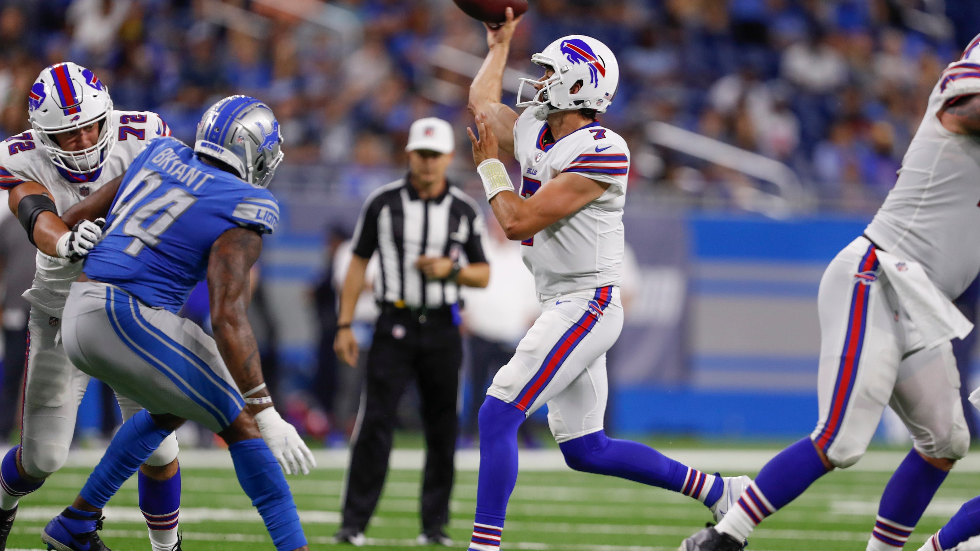 Buffalo Bills vs. Detroit Lions preseason opener at Ford Field