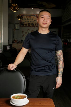 Dong Lin is the chef and owner of Xin Wei Kitchen, 1932 W. Henderson Road in northwest Columbus.