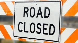 Part of Judson Road in Franklin Township will be closed Wednesday and Thursday.