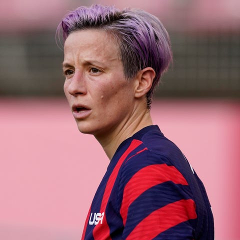 Megan Rapinoe during the bronze medal match agains