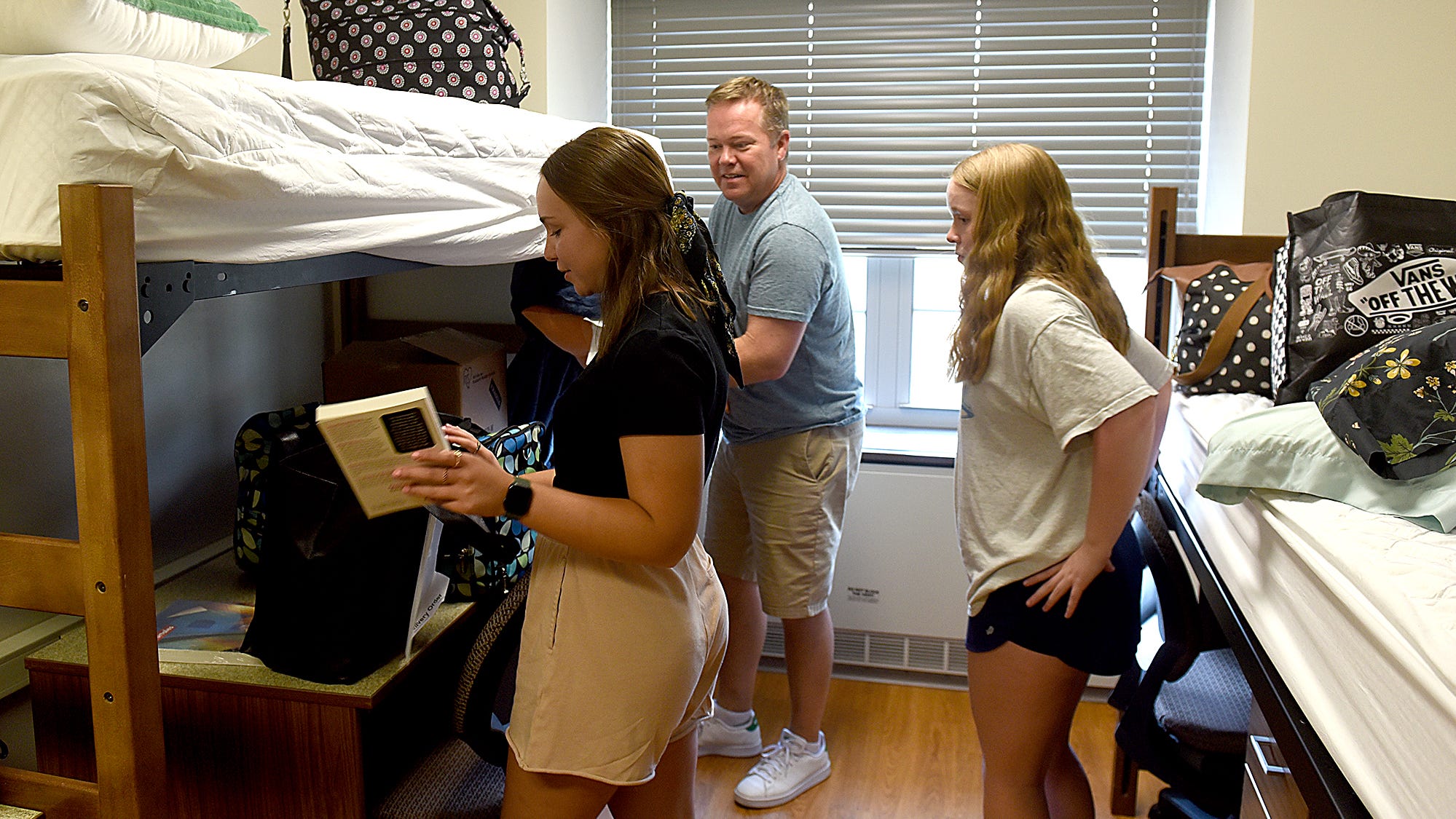University of Missouri students move-in day for student dorms