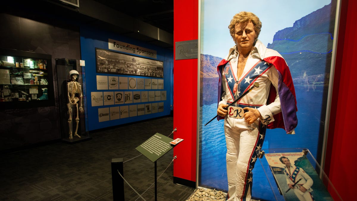 The Evel Knievel Museum is leaving for Las Vegas. Here’s when its last day in...