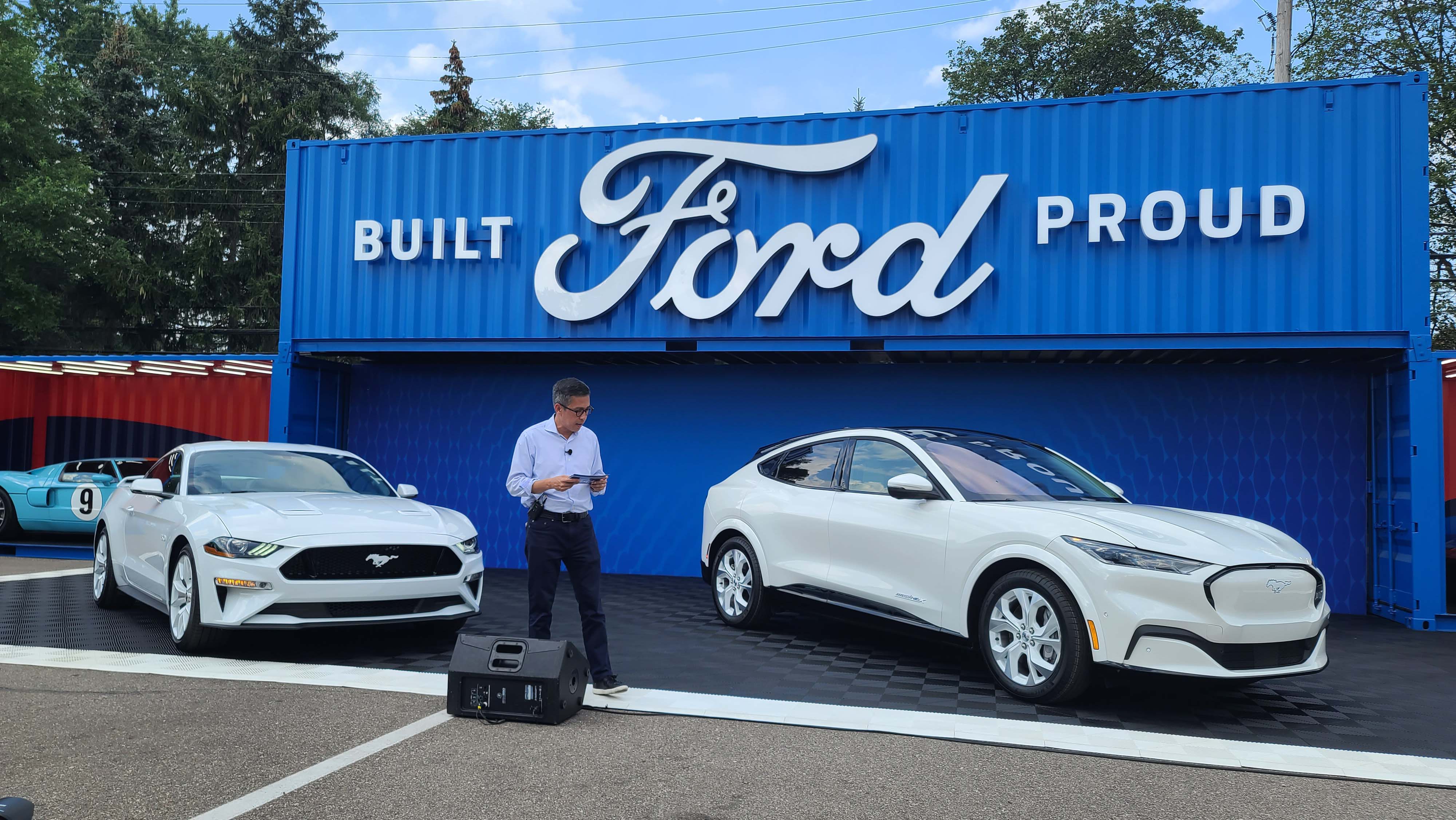 Ice White Baby Ford Debuts Cool Colored Mustang Coupe And Mach E