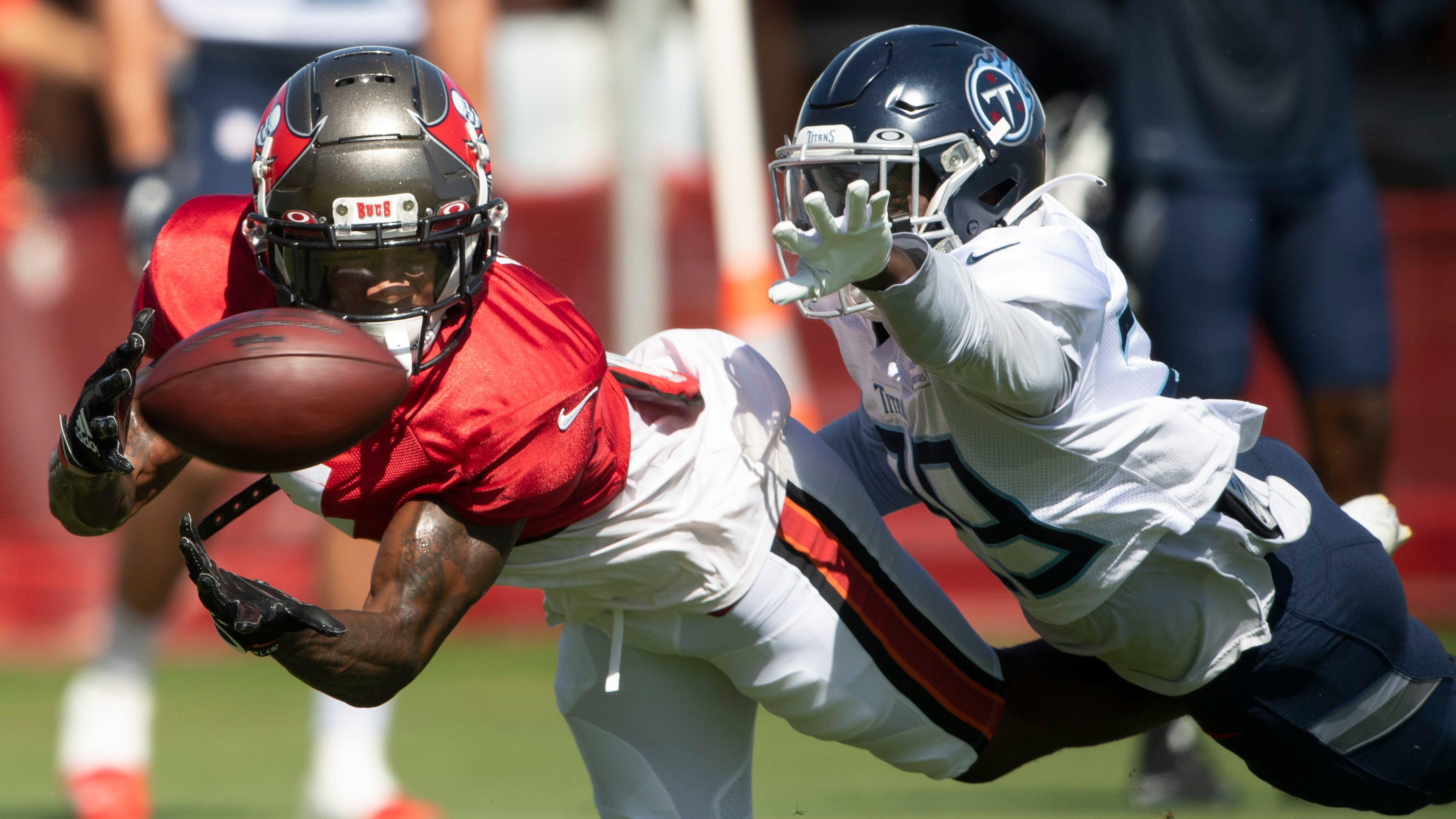 Heated Tennessee Titans-Buccaneers practices ends with four skirmishes
