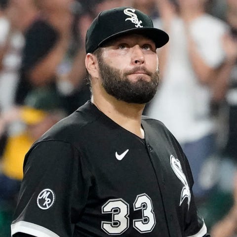 White Sox starting pitcher Lance Lynn leads the Am