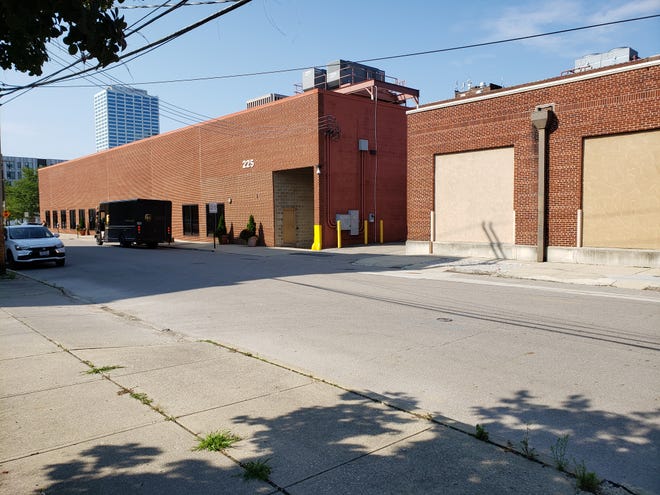 The 33,000-square-foot building on the left, at 225 Neilston St., is scheduled to be converted into a bar, restaurant and entertainment venue called The Kee.