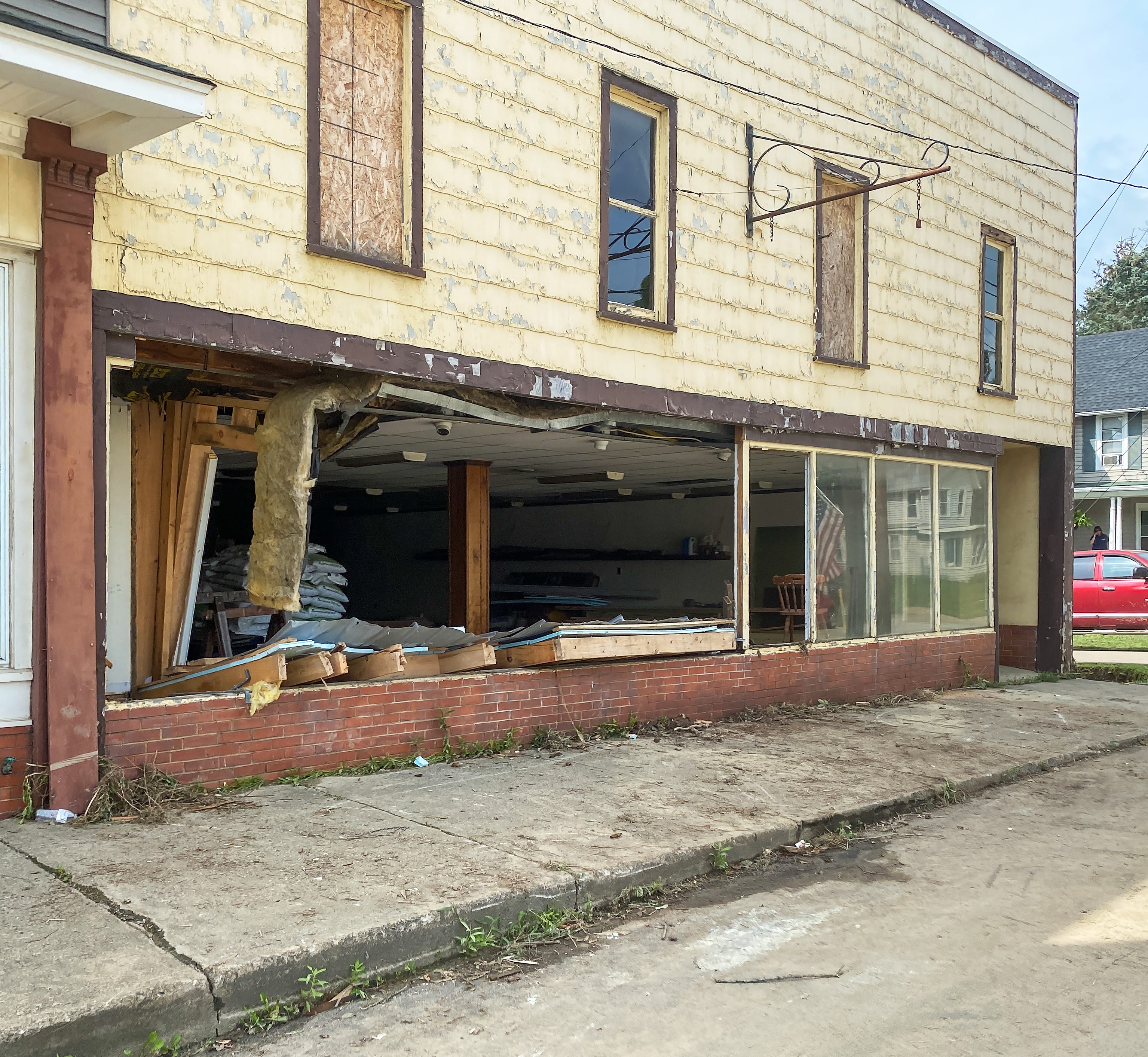 Steuben County NY flooding impacts Woodhull, Jasper, Addison
