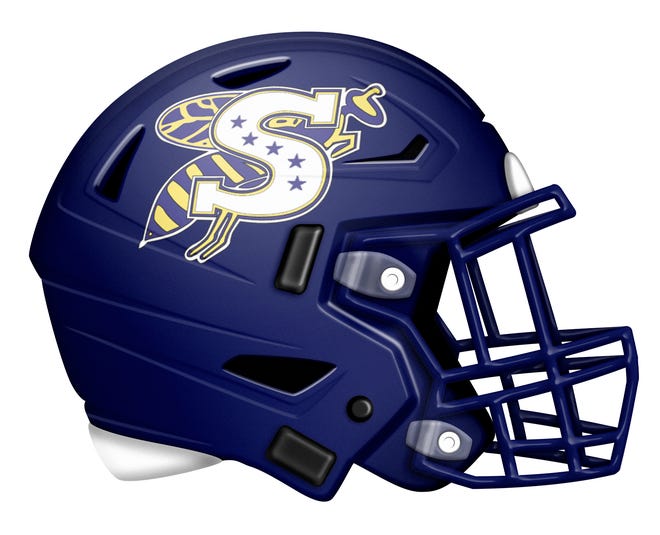 Stephenville football helmet