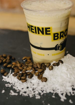 Toasted coconut cold brew at Heine Brothers' Coffee Co.