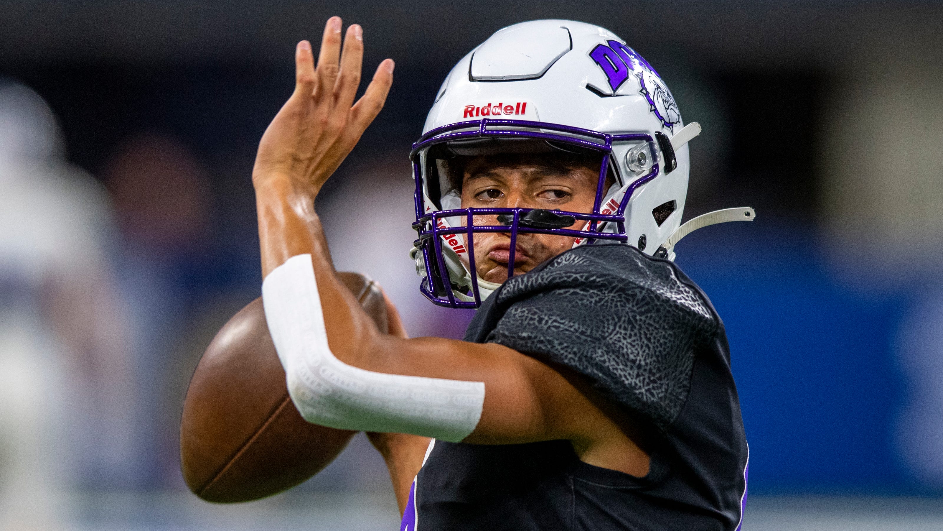 IHSAA football Brownsburg beats Ben Davis, 3322, at Lucas Oil Stadium