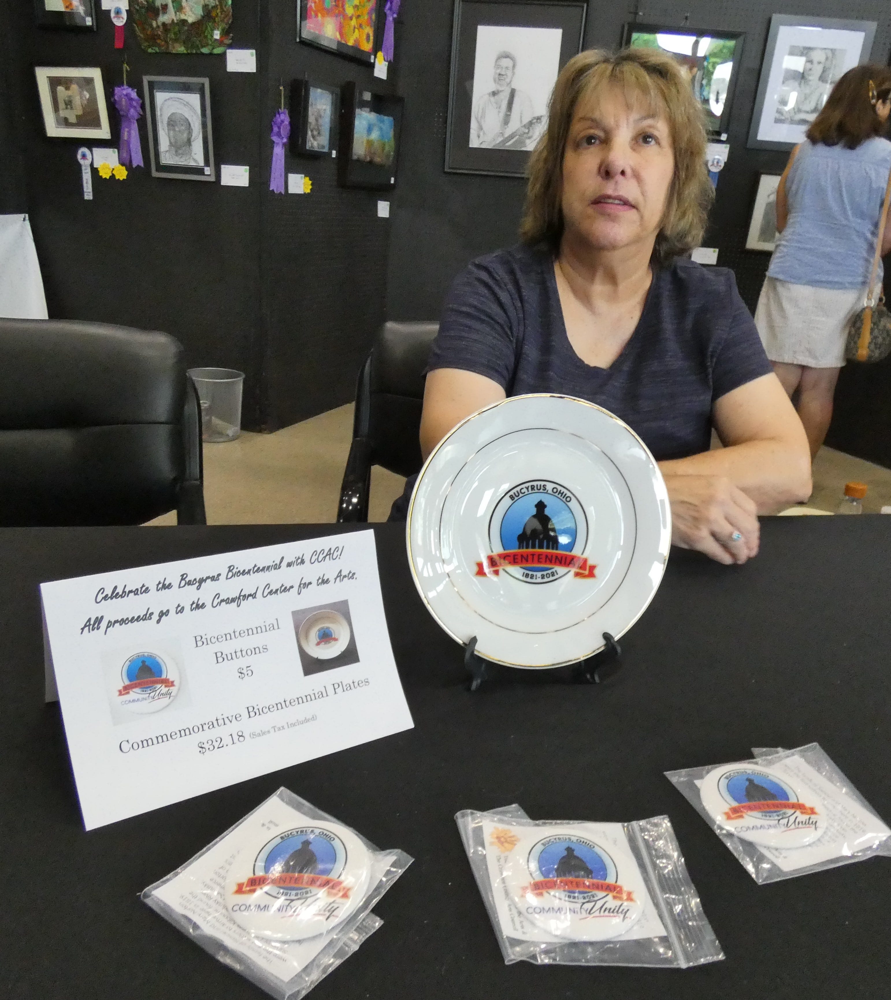 Special artwork, commemorative plates honor Bucyrus bicentennial