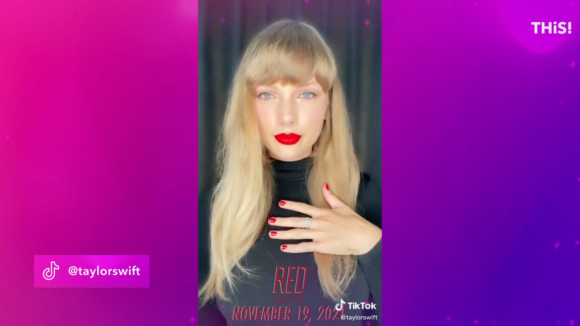 Taylor Swift joins TikTok with an announcement on the anniversary of her album 'Lover' thumbnail