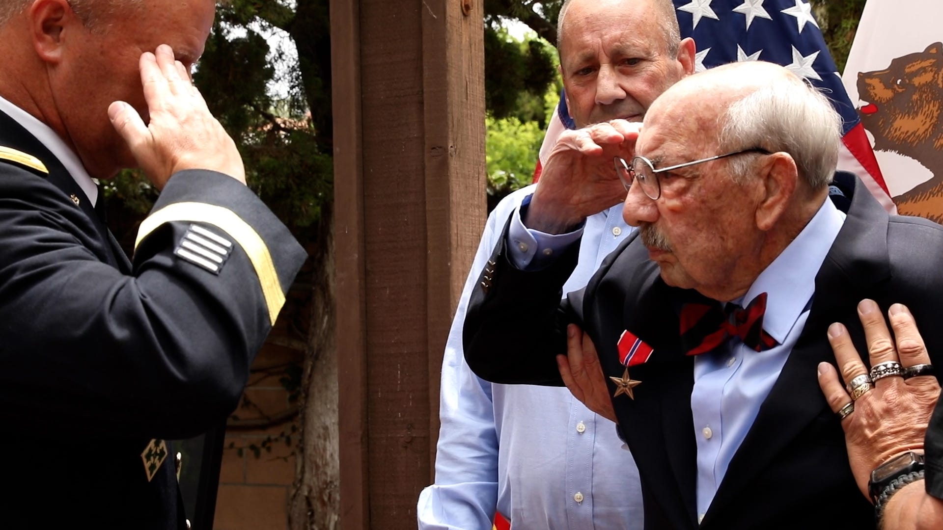 World War II veteran awarded Bronze Star 75 years later