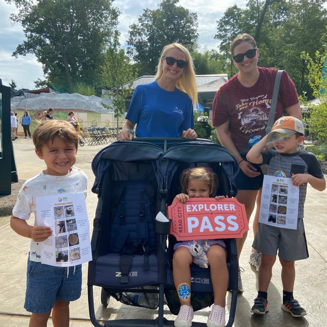 These kids—and their moms—received their Discovery Passes at Zoo Knoxville as part of READ CITY USA, a collaborative project launched by Knox County Mayor Glenn Jacobs in January 2019. They'll be able to choose from even more library books thanks to a recent significant increase in government funding.  19 August 2021.
